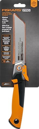 Fiskars PowerTooth Folding Detail Pull Saw (6 in.)