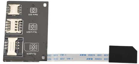 Wadakada 2730 Convertisseur D'Outils D'Activation Nano SIM Externe en Extension de Carte à Puce IC 4In1 pour Kit D'Adaptateur de Carte SIM