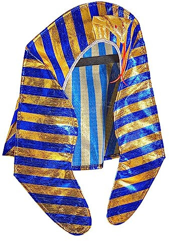 W WIDMANN MILANO Party Fashion 10678 - Pharao Kopfschmuck, Hut, Kopfbedeckung, Ägypten, Karneval, Fasching