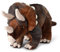 WWF 01184 - Plüschtier Triceratops, lebensecht gestaltetes Kuscheltier, ca. 23 cm groß, wunderbar weich und kuschelig, Handwäsche möglich