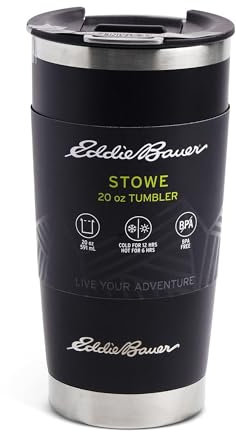 Eddie Bauer Stowe - Vaso de 20 onzas, ónix