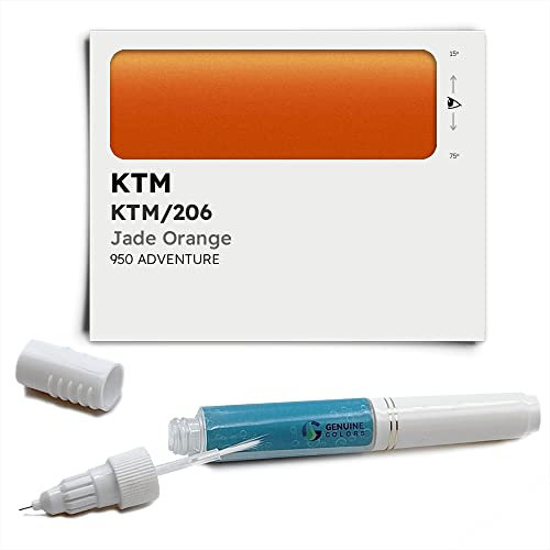 Genuine Colors Stylo de Retouche JADE ORANGE 206 pour KTM 950 ADVENTURE
