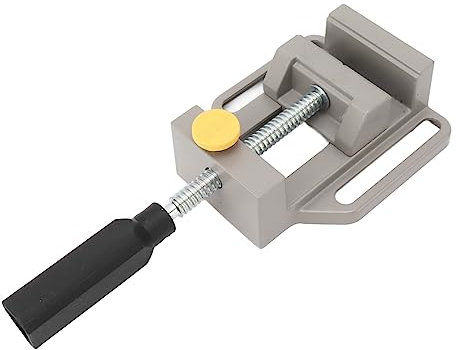 HAUTFENM Étau réglable en Alliage d'aluminium pour perceuse à Colonne, pour Le Travail du Bois, la Sculpture, la Fabrication de Bijoux, l'entretien