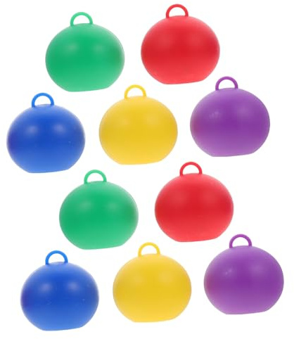 Cabilock 10 piezas Pesos para Globos de Plásticos Reutilizables para Decoración de Fiestas Infantiles