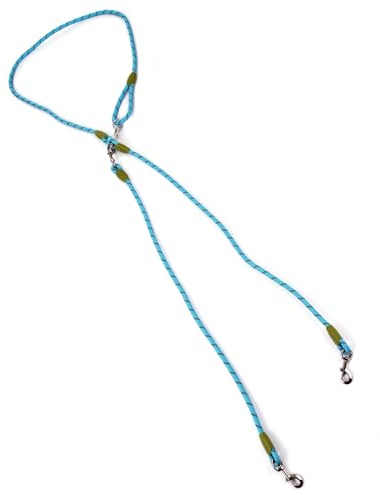 Aumotop Guinzaglio per Cani Riflettente a Mani Libere Guinzaglio da Addestramento in Nylon Resistente per Cani di Taglia Media e Grande, a Tracolla Regolabile Passeggiate Notturne (B)