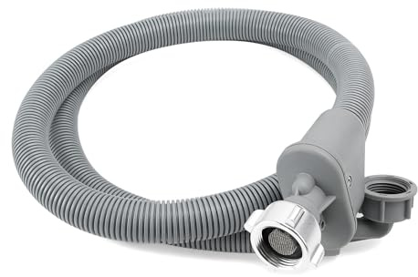 Tubo Aquastop per lavatrice e lavastoviglie, 150 cm, 3/4 pollici, waschmaschinenschlauch con aquastop come tubo affidabile per lavatrice waterstop