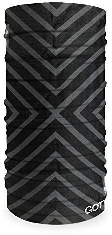 GOT Sports Tube Bandana - Neck Gaiter for Women & Men, Face Mask, Neck Wrap, Head Scarf, Curly Hair Sleep Protection - Breathable, Lightweight Microfiber (Abstract Modern)