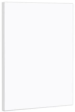 321Done Blank Notepad - 50 Sheets (5.5 x 8.5) - Luxury Memo Pad - Thick Premium Paper - Made in USA - Plain White