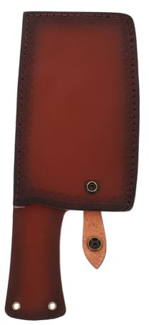 BESTonZON Copricoltelli in Pelle Artificiale Protettiva Resistente, Custodia Per Coltelli Da Cucina Leggera e Compatta, Protezione Sicura Per Taglierini Da Campeggio e Uso Domestico