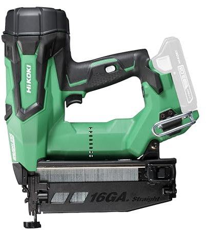 HiKOKI Lápiz clavador NT1865DBSL (18 V, ion de litio, sin escobillas, longitud del bolígrafo: 25 – 65 mm, tipo de bolígrafo: SK Pen (16 Ga), contenido: gafas, tapa de plástico, sin batería, cargador y