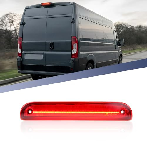 njssjd 1 pieza LED tercera luz de freno central de montaje alto lámpara de freno para F.iat Ducato III, C.itroen Jumper II, Peugeot Boxer II trasera de alto nivel tercera lámpara de freno