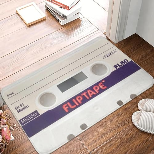 TPDODON Tappeto d'ingresso per ingresso con nastro adesivo per cassette antiscivolo impermeabile per esterni da giardino garage-16x24 inch