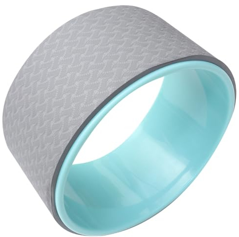 iplusmile Ruota per Yoga Antiscivolo 10,5 Pollici Anello Pilates a Forma di Vita, Strumento di Allenamento Fitness per Stretching e Rafforzamento Muscolare, Adatta Esercizi Pilates e Yoga