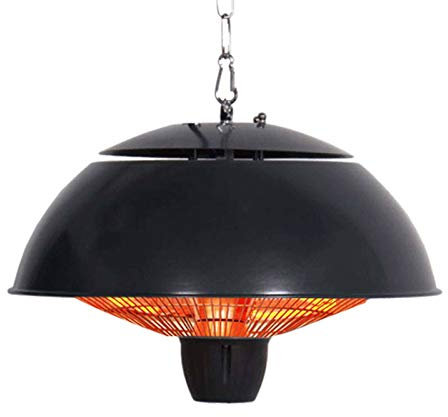 HKPLDE Calefactor Terraza 1500W Radiador Infrarrojo Calentador De Techo para Patio Al Aire Libre Calentador Calentador De Balcón-1500W