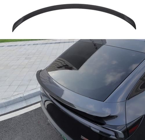 Ywooon Spoiler, original för Tesla Model Y 2025 Juniper, tillbehör ABS bakspoiler (glänsande kolfiber)