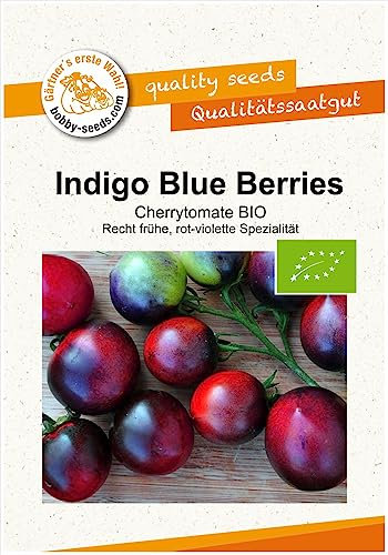 BIO-Tomatensamen Indigo Blue Berries Portion