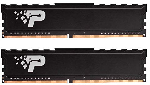 Patriot Signature Premium DDR4 32GB (2x16GB) 2666MHz (PC4-21300) UDIMM kit W/HEATSHIELD