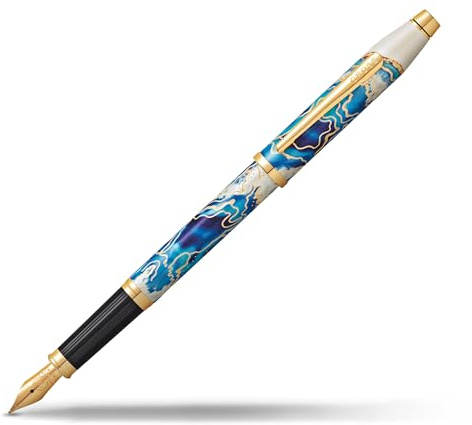 Cross Wanderlust Malta Füllfederhalter (Federstärke F, inkl. Geschenkbox)