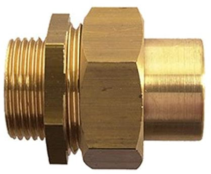 GARIS - Raccord 3 pièces union joint cônique mâle 20X27-18 - GARIS - D15007B