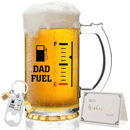 Joymaking Beer Tankard - 0.5L, Father's Day Gift for Dad, Funny Beer Mug
