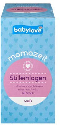 Mamazeit Stilleinlagen weiß - Mit atmungsaktivem Wäscheschutz - Monatspack - 60 St