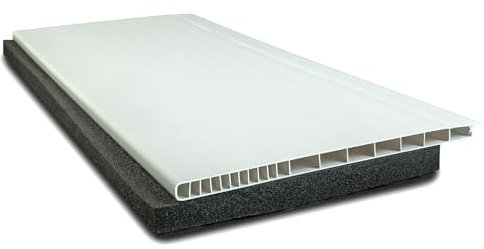 Rollwin Rolladenkastendeckel 260mm Tiefe 75cm Rolladenkasten Abdeckung Rolladenkasten Dämmung Rollladenkastendeckel