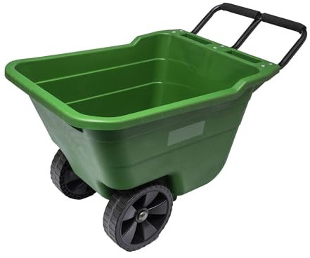 WERKA PRO Chariot de Jardin sur Roues cuve 90L