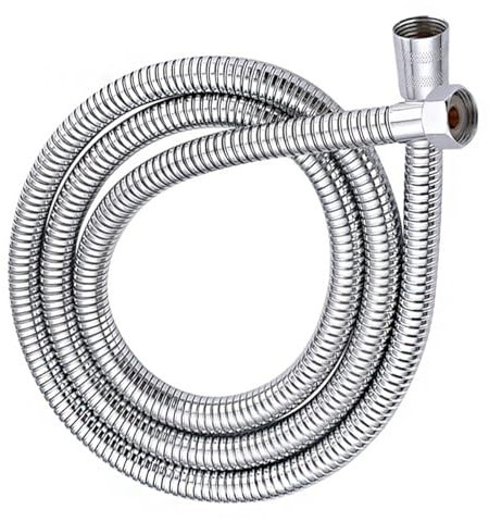 Tubo flessibile per doccia, 250 cm, flessibile in acciaio inox, universale, anti-torsione, 2,5 m, cavo doccia flessibile, 2,5 metri, tubo doccia
