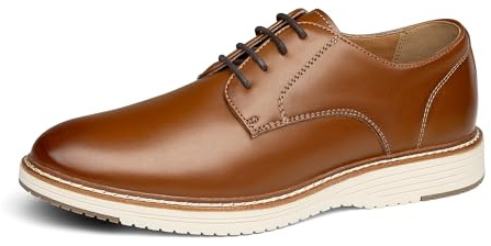 Bruno Marc Men's Lace Up Shoes,Size 8,Brown,SBOX2417M