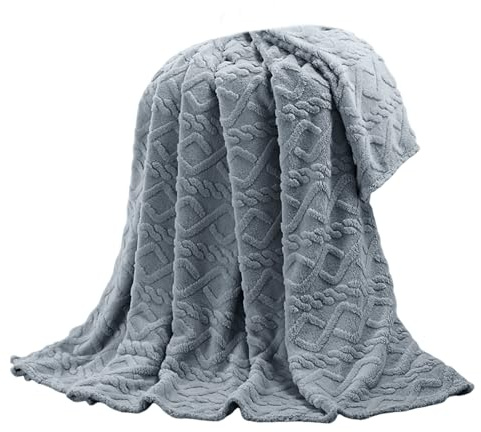 AOOOWER Manta cálida de invierno de peluche, suave al tacto, chal de oficina que añade calidez, manta de aire acondicionado