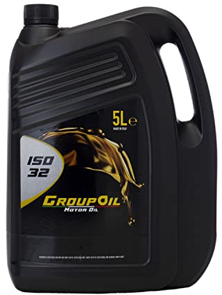 GROUPOIL Lubrificanti 1X5L ISO 32 - E Un Olio Idraulico ad Alto rendimento antiusura, sviluppato per l’Uso in sistemi Idraulici ad Alta Pressione - 100% Made in Italy.