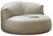 HRYHWASE Sitzsack, EPS Füllung, Mikrofaser Leder Sitzsack für Wohnzimmer, Schlafzimmer (Weiß)
