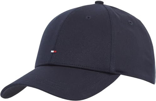 Tommy Hilfiger Damen Cap Essential Flag Basecap, Blau (Space Blue), Einheitsgröße