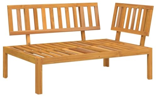 Canapé d angle palette de jardin bois massif d acacia