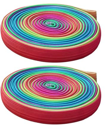 TBCDS 2 Piezas Rollo de Goma, Regalo para Interior y Exterior, Pausa, jardín, 6 m