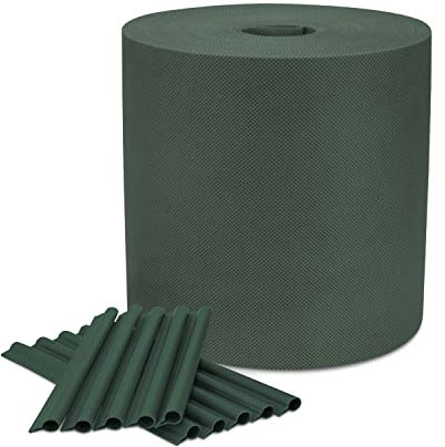 Cover It Verde Rotolo Frangivista da Esterno 19cmx33m - Frangivista per Recinzione Giardino Peso Base 150 g/m2 - Strisce Frangivista PVC - Ombreggiante per Recinzione