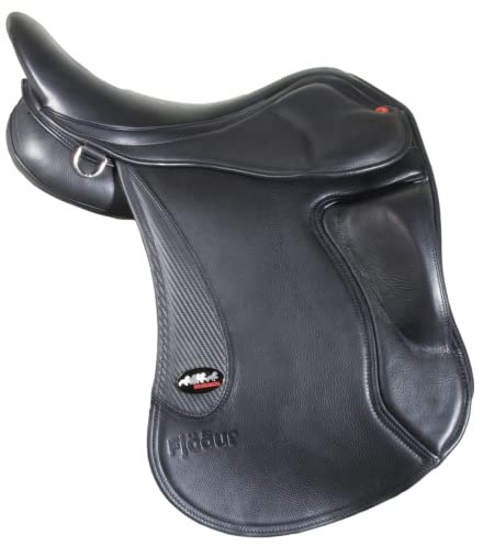 Karlslund Fjöður Sattel, Wolle, 17 (46cm), Blau 90°