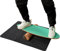 GYMAX Balance Board aus Holz Balancebrett mit Korkrolle & Schutzmatte Gleichgewichtsboard für Indoor-Surfen Indoorboard Surfboard (Grün)