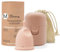 Bamboozy Coppetta Mestruale Con Sterilizzatore (M) - Coppette Mestruali Riutilizzabili Realizzate in Silicone Medico - Fino a 12 Ore di Protezione - Senza Plastica, Senza BPA