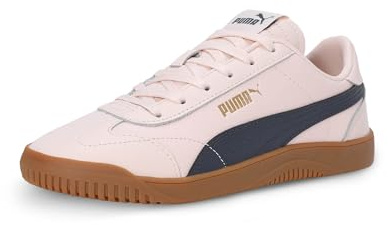 Puma Women's Club 5V5 Sneaker, Island Pink-Galactic Gray-Puma Gold, 9
