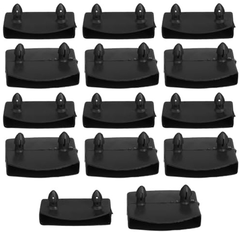Cabilock Plastic Bed Slat End Caps Replacement Set with Rib Skeleton Accessories for Platform Bed Support and Office Chair Parts Easy Installation Plastic Holders
