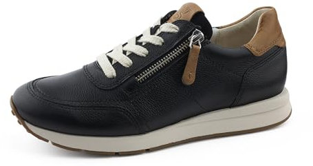 Paul Green Damen, Frauen Low-Top Sneaker,schnürer,Plateausohle,Halbschuhe,straßenschuhe,Strassenschuhe,Sportschuhe,Schwarz (JA),38.5 EU / 5.5 UK