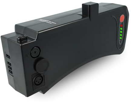 vhbw Batterie Remplacement pour Samsung 10ICR19/65-4, SDI-3610C, SDI-3611C, SDI-3612B pour vélo électrique (10,4Ah, 36V, Li-ION) - Noir