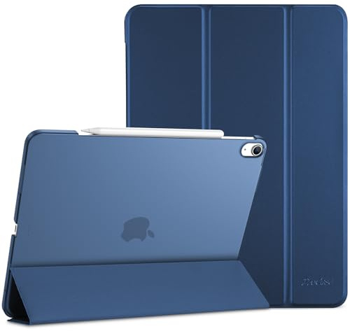 ProCase Coque pour iPad Air 13 Pouces (M4) 2026/(M3) 2025/(M2) 2024, Housse Étui de Protection, Veille/Réveil Automatique -Bleu Foncé