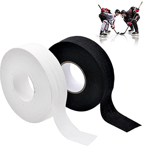 Hockey Tape,65 Ft Anti Slip Hockey Stick Tape,Adhesive Hockey Stick Tape,Self-Adehesive Grip Tape,Sweat Absorbent Grip Cloth Tape for Hockey,Squash Racket,Tennis, Badminton,Skipping Rope,Fishing Rod