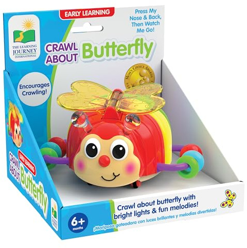 The Learning Journey Crawl About Butterfly with Bright Lights and Fun Melodies