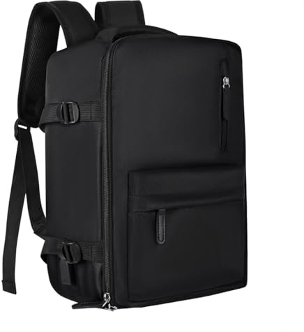 T-LOVENDO.ES Mochila de Viaje Cabina Avión, Equipaje de Mano Bajo el Asiento, 40x20x25 cm, 20L, para Ryanair, con Puerto de Carga USB, Maleta de Vuelo, Negocios, Trabajo, Escuela