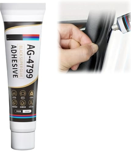 120ml Black Silicone Sealant,Windscreen Sealant,High Temperature Sili-cone Sea-lant,Black Si-licone Se-alant Waterproof,Silicone Seal-ant for Cars,Multi Purpose Seala-nt,Strong Glue for Everything