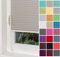 Home-Vision® Premium Plissee Faltrollo ohne Bohren mit Klemmfix jalousien Fenster innen(Grau, B120cm x H120cm) Easyfix Klemmträger, Verdunklung, Blickdicht Sonnenschutz Jalousie für Fenster & Tür