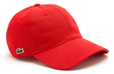 Lacoste Cap Classic Fit Unisex, rot, One Size